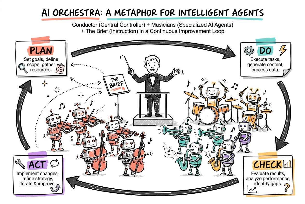 An orchestra, not a one-man band